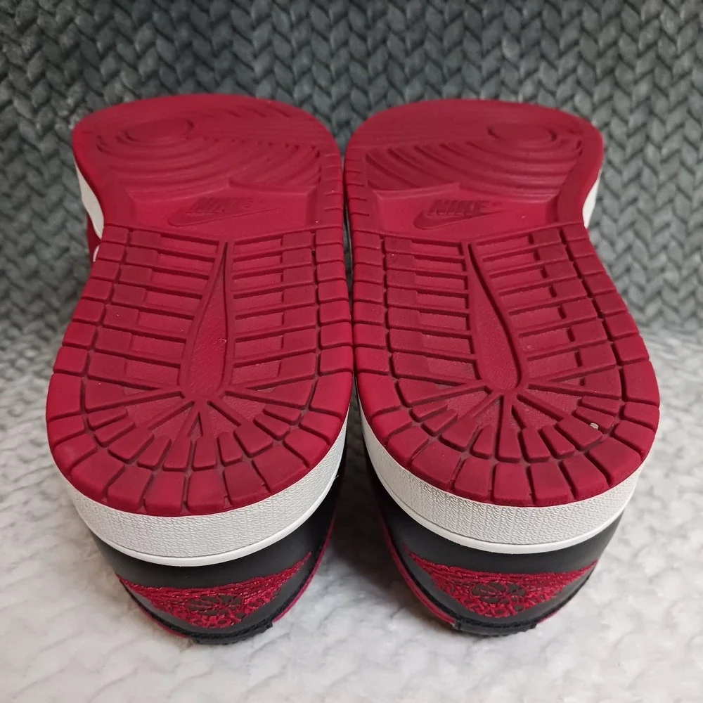 Air Jordan 1 Low Reverse Black Toe Men's Sneakers Shoes Size 8.5